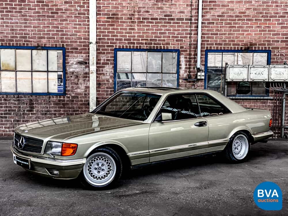 Mercedes-Benz 500SEC 231hp S-Class 1983, 27-ZR-XV.
