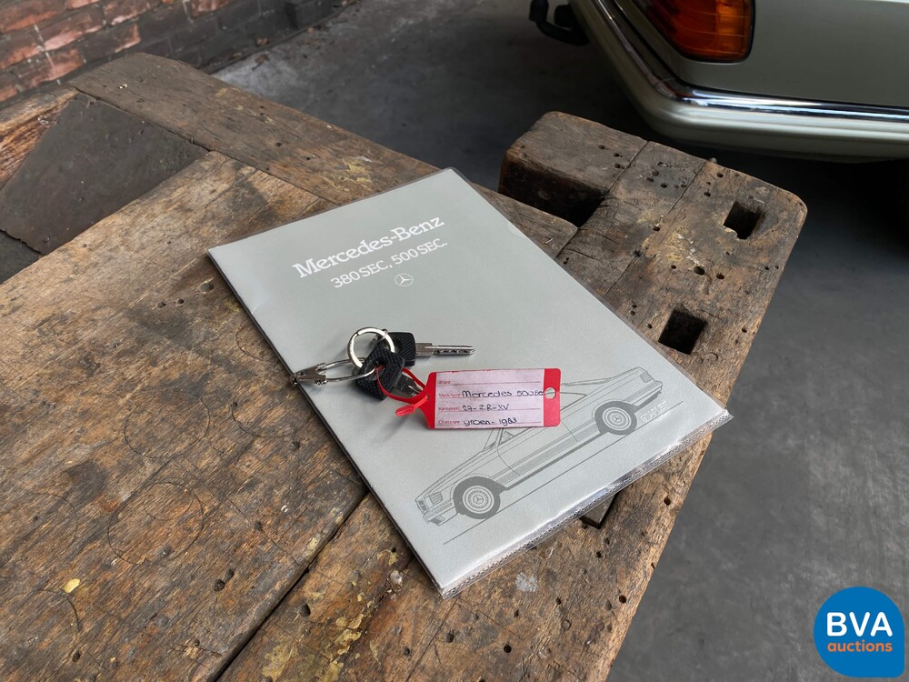 Mercedes-Benz 500SEC 231hp S-Class 1983, 27-ZR-XV.