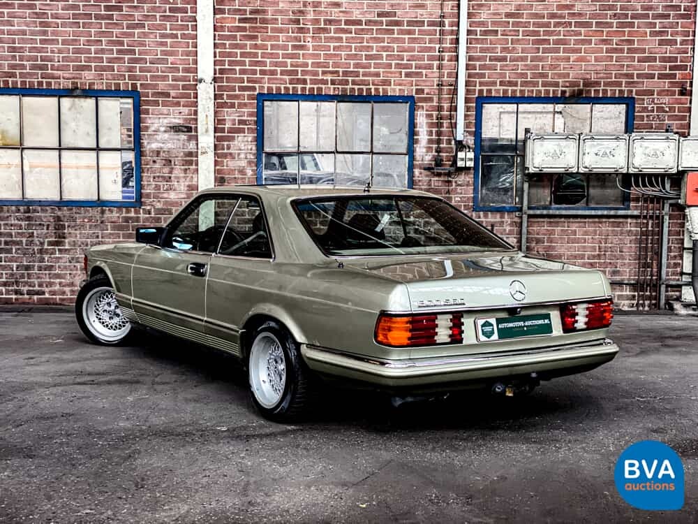Mercedes-Benz 500SEC 231hp S-Class 1983, 27-ZR-XV.