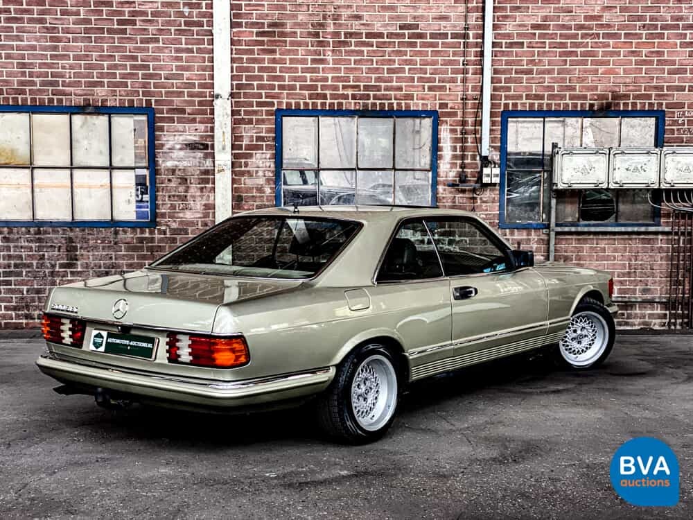 Mercedes-Benz 500SEC 231hp S-Class 1983, 27-ZR-XV.