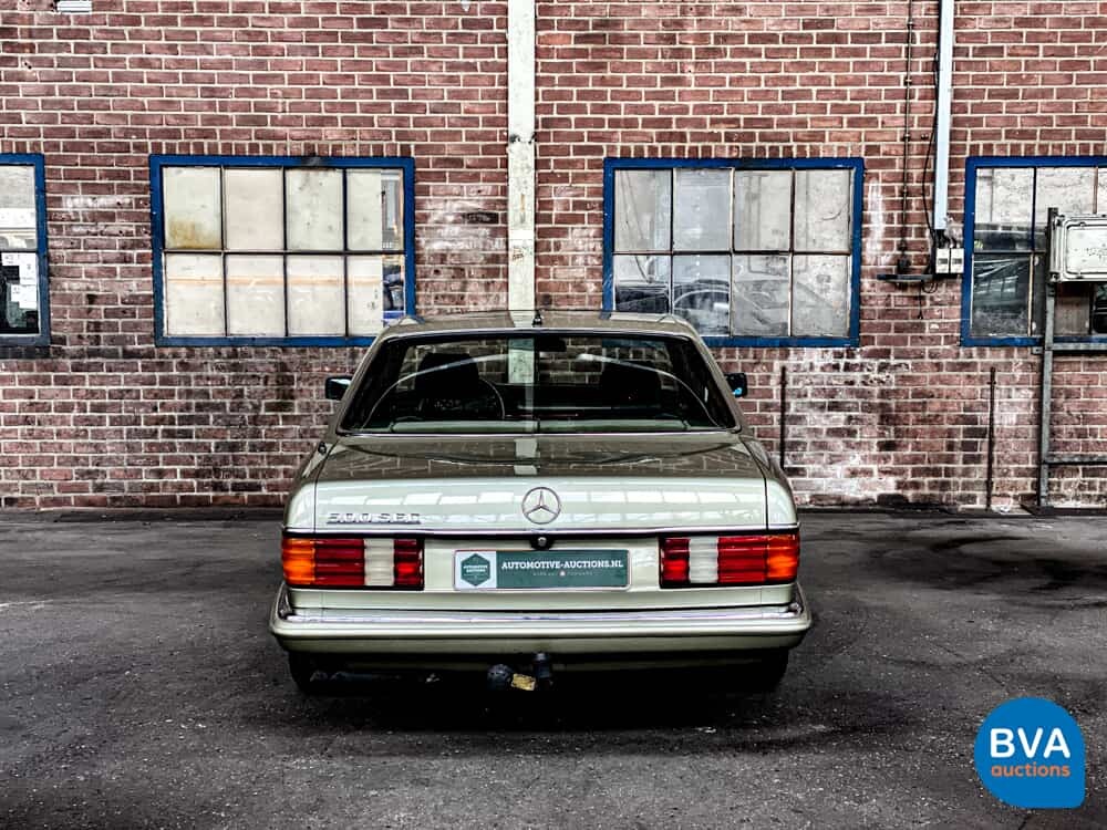 Mercedes-Benz 500SEC 231hp S-Class 1983, 27-ZR-XV.