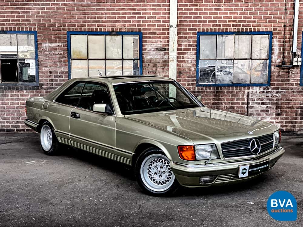 Mercedes-Benz 500SEC 231hp S-Class 1983, 27-ZR-XV.