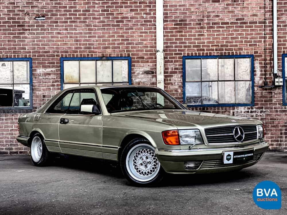 Mercedes-Benz 500SEC 231hp S-Class 1983, 27-ZR-XV.