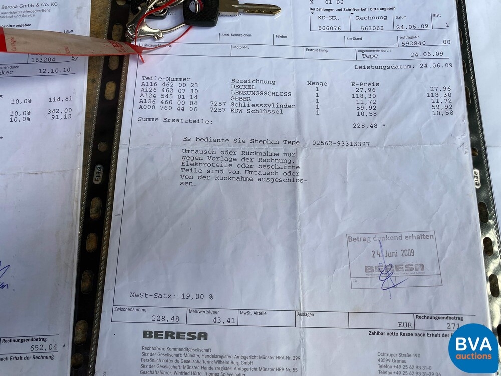 Mercedes-Benz 500SEC 231hp S-Class 1983, 27-ZR-XV.