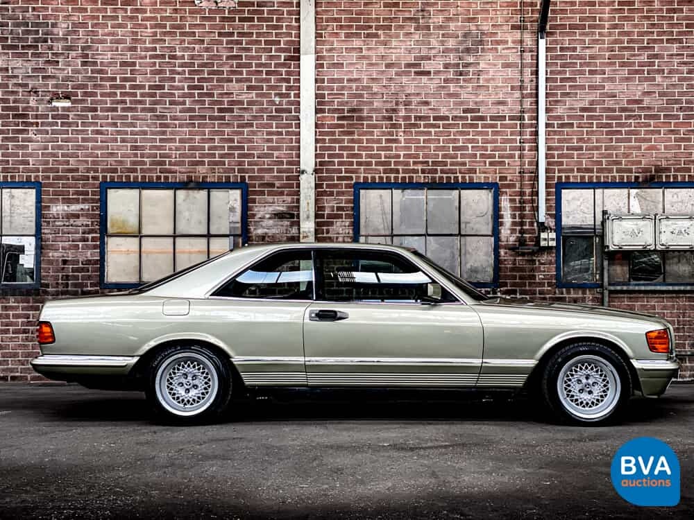 Mercedes-Benz 500SEC 231hp S-Class 1983, 27-ZR-XV.