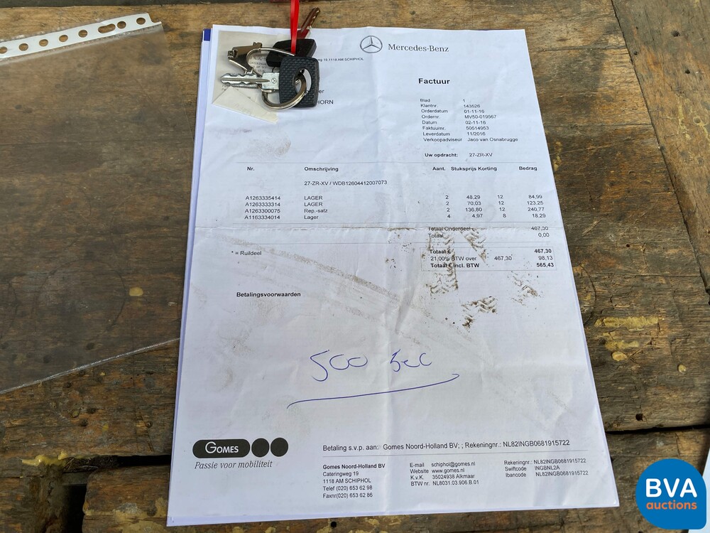 Mercedes-Benz 500SEC 231hp S-Class 1983, 27-ZR-XV.