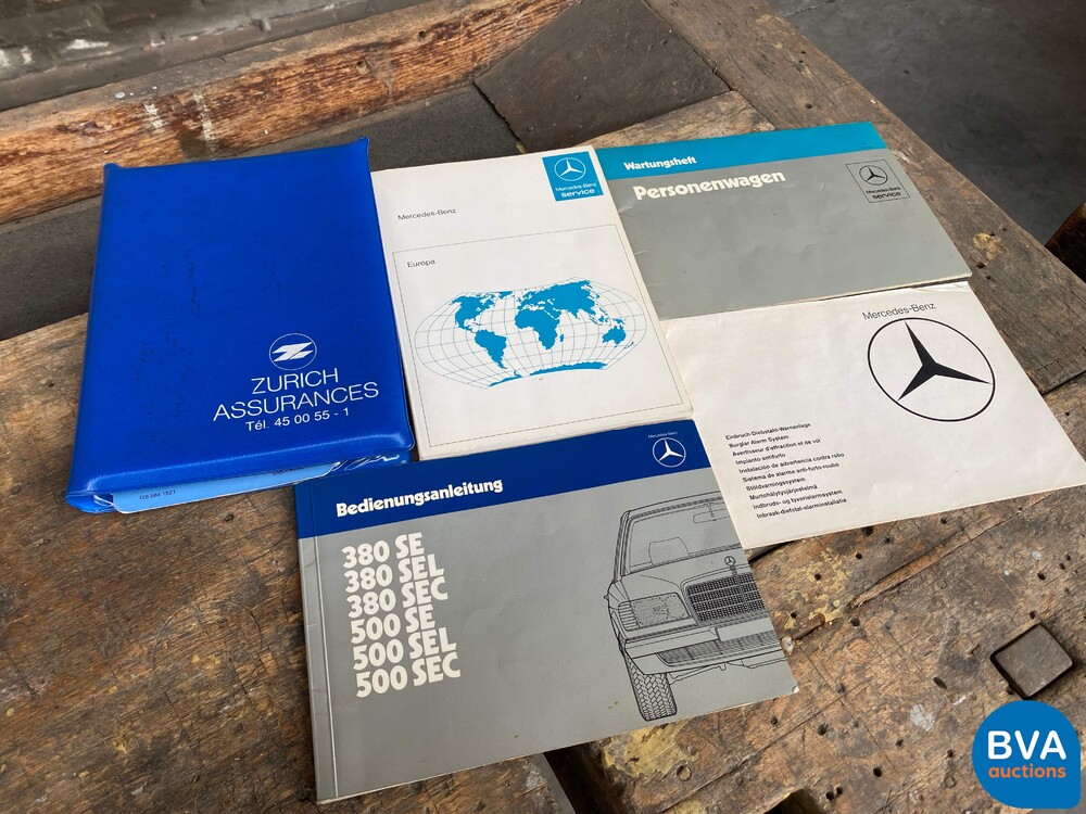 Mercedes-Benz 500SEC 231hp S-Class 1983, 27-ZR-XV.