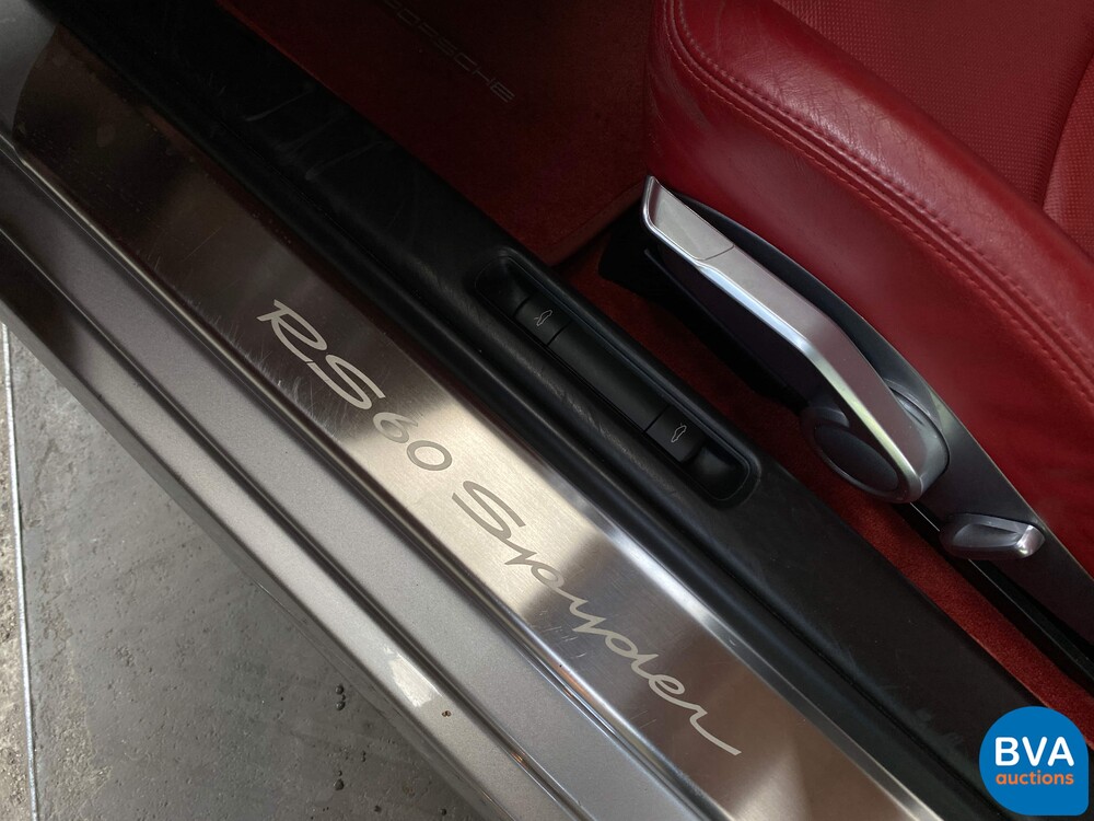Porsche Boxster RS60 Spyder 987 3.4 303pk 2008