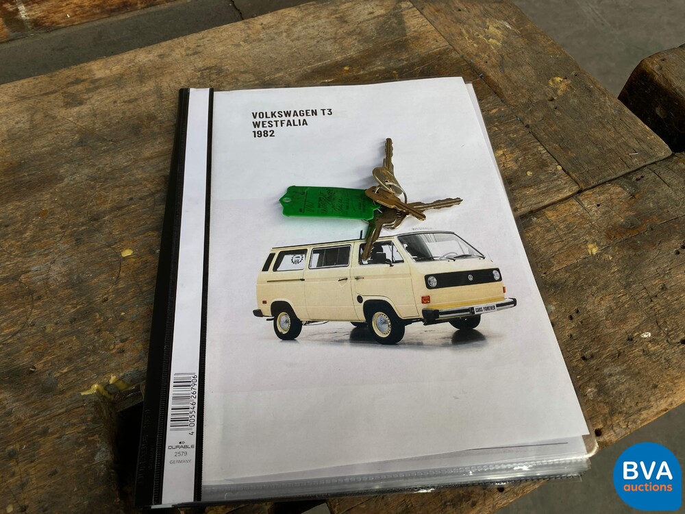 Volkswagen T3 Westfalia Camper Transporter 1982, J-680-JT.