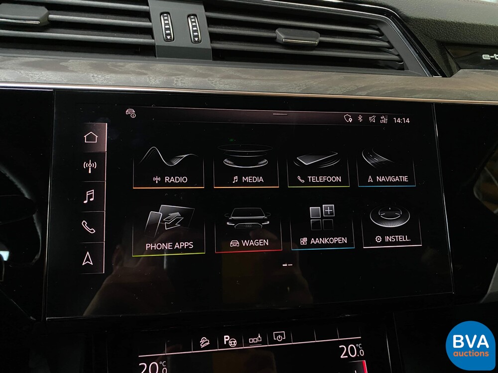 Audi E-Tron 55 Quattro S-line 408pk 2019, -GARANTIE- L-858-FK.