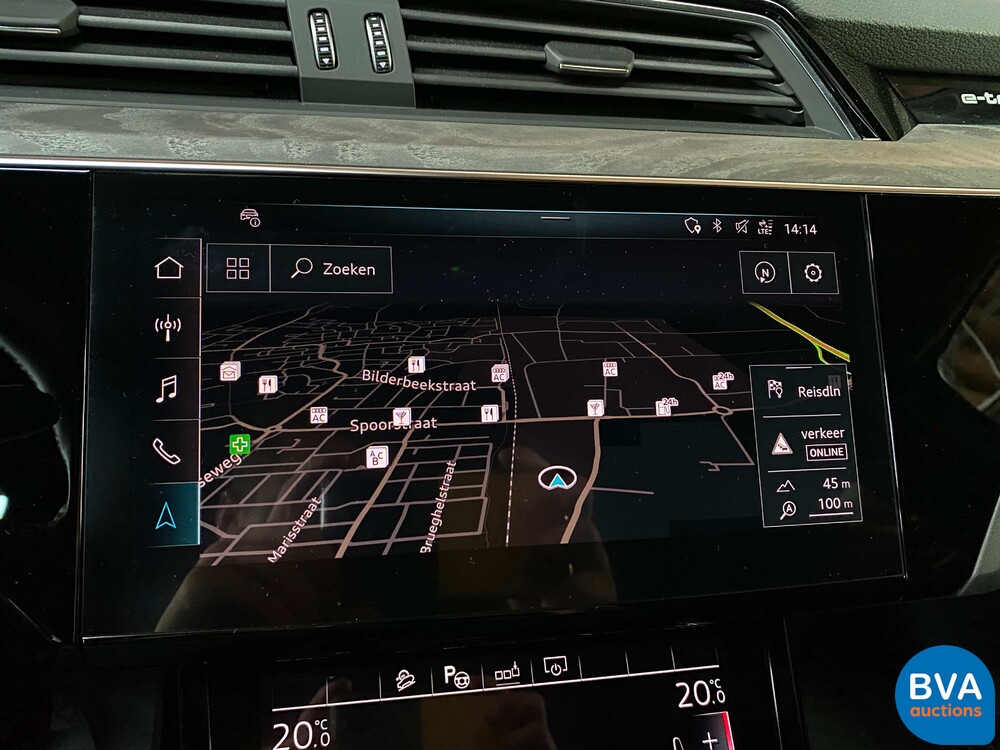 Audi E-Tron 55 Quattro S-line 408pk 2019, -GARANTIE- L-858-FK.