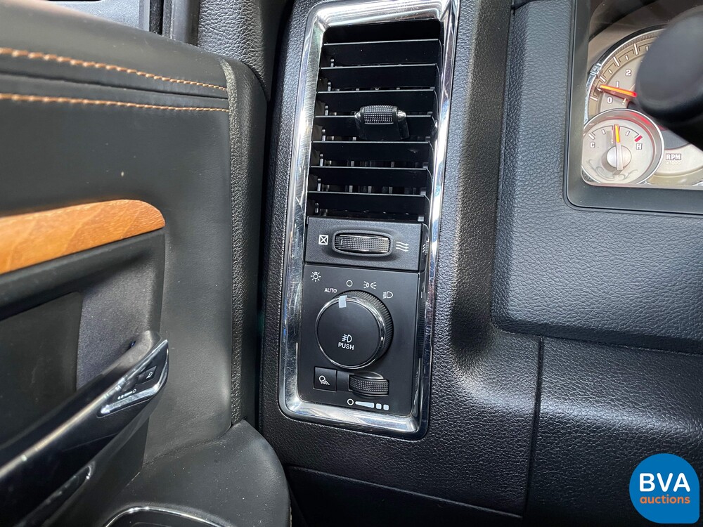 Dodge RAM 1500 Crew Cab 5.7L V8 Longhorn 401 PS 2017, -Org NL- V-737-JX.