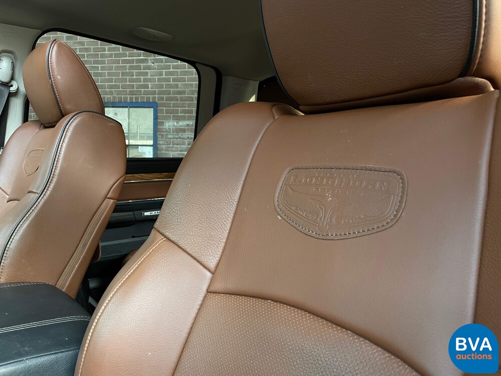 Dodge RAM 1500 Crew Cab 5.7L V8 Longhorn 401 PS 2017, -Org NL- V-737-JX.