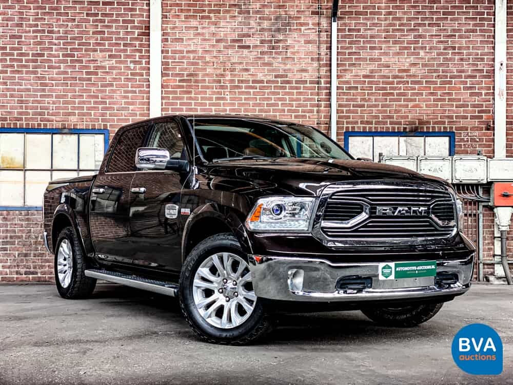 Dodge RAM 1500 Crew Cab 5.7L V8 Longhorn 401 PS 2017, -Org NL- V-737-JX.