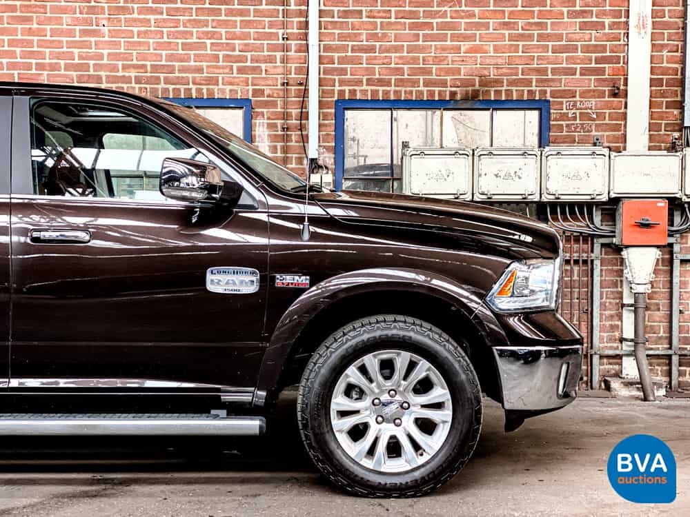 Dodge RAM 1500 Crew Cab 5.7L V8 Longhorn 401 PS 2017, -Org NL- V-737-JX.