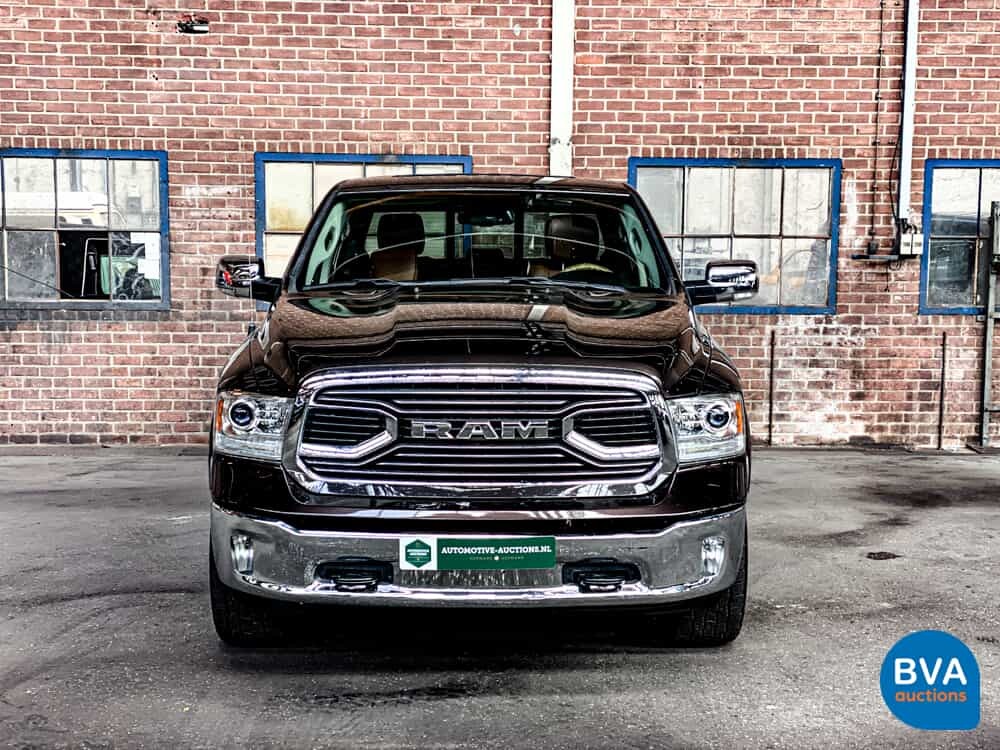 Dodge RAM 1500 Crew Cab 5.7L V8 Longhorn 401 PS 2017, -Org NL- V-737-JX.