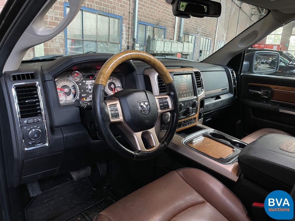 Dodge RAM 1500 Crew Cab 5.7L V8 Longhorn 401 PS 2017, -Org NL- V-737-JX.