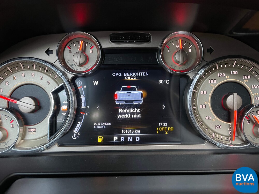 Dodge RAM 1500 Crew Cab 5.7L V8 Longhorn 401 PS 2017, -Org NL- V-737-JX.