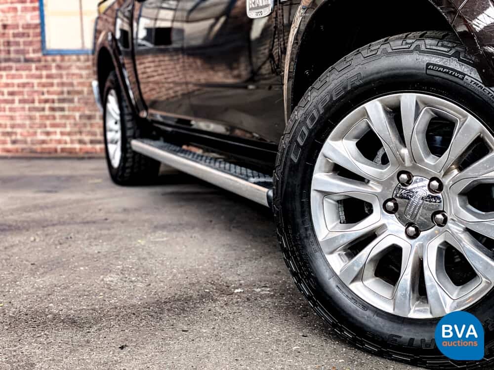 Dodge RAM 1500 Crew Cab 5.7L V8 Longhorn 401 PS 2017, -Org NL- V-737-JX.