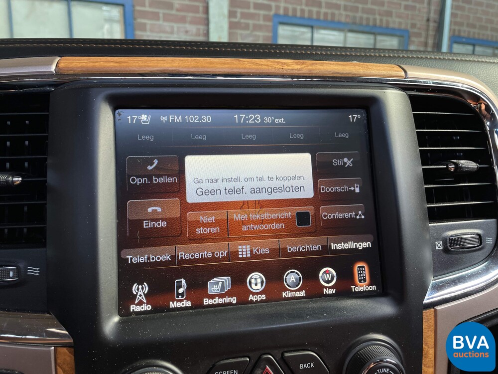 Dodge RAM 1500 Crew Cab 5.7L V8 Longhorn 401 PS 2017, -Org NL- V-737-JX.