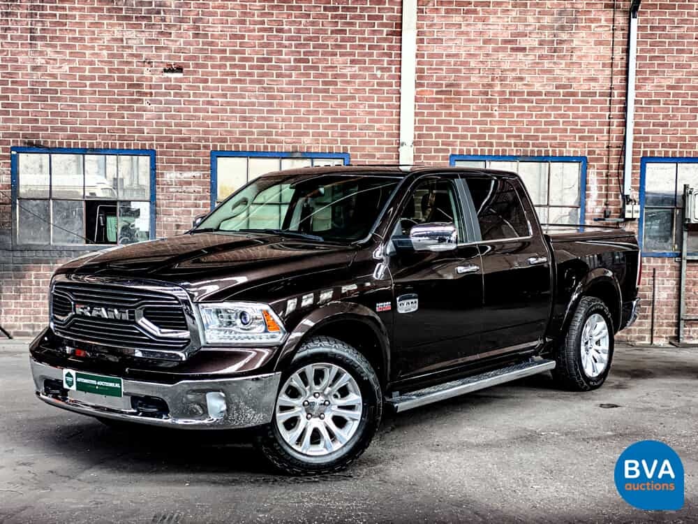 Dodge RAM 1500 Crew Cab 5.7L V8 Longhorn 401 PS 2017, -Org NL- V-737-JX.