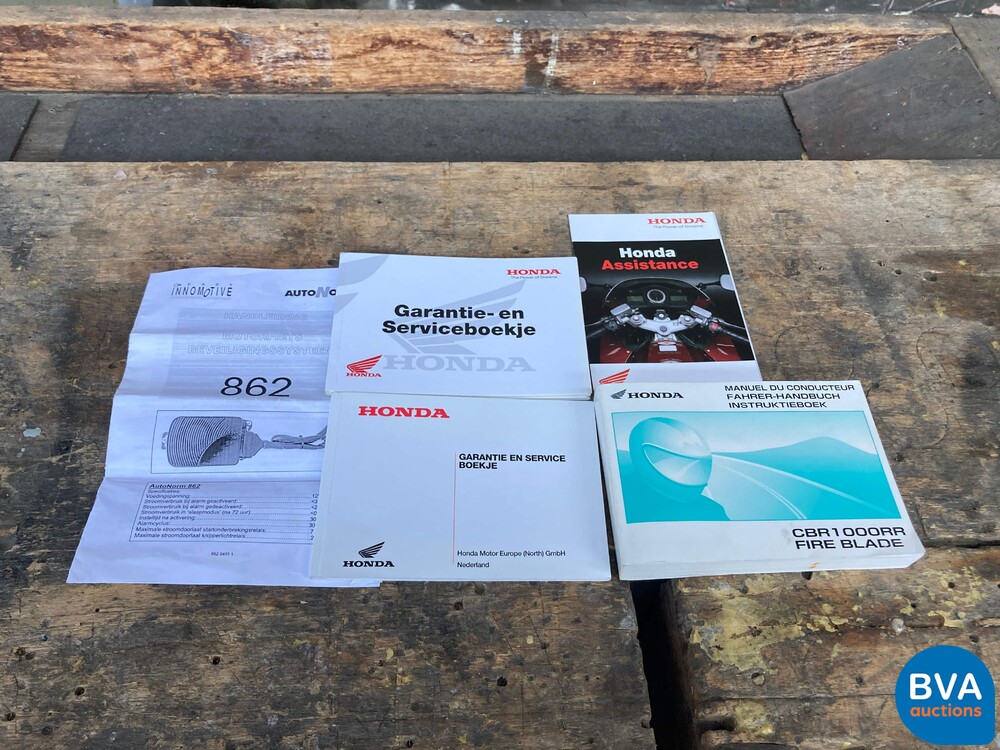 Honda Fireblade 1000RR 178PS 2008, -Org NL- MT-GD-32.