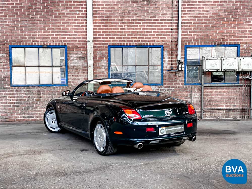 Lexus SC430 V8 286pk Cabriolet 2003, -Org NL- 92-NF-DF