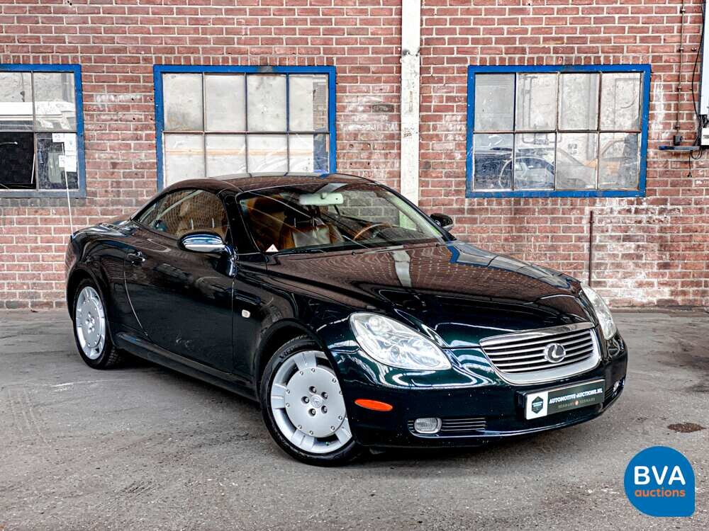 Lexus SC430 V8 286pk Cabriolet 2003, -Org NL- 92-NF-DF