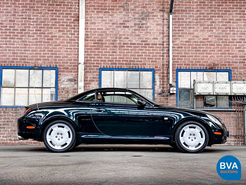 Lexus SC430 V8 286pk Cabriolet 2003, -Org NL- 92-NF-DF
