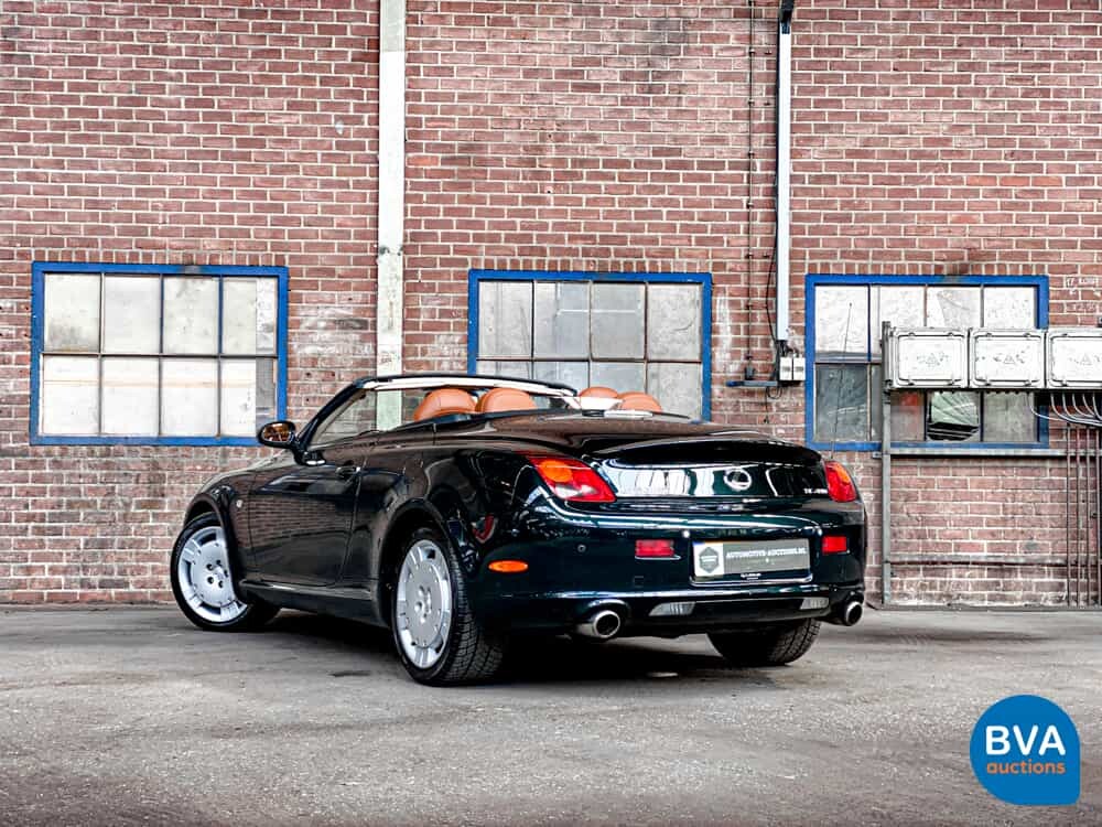Lexus SC430 V8 286pk Cabriolet 2003, -Org NL- 92-NF-DF