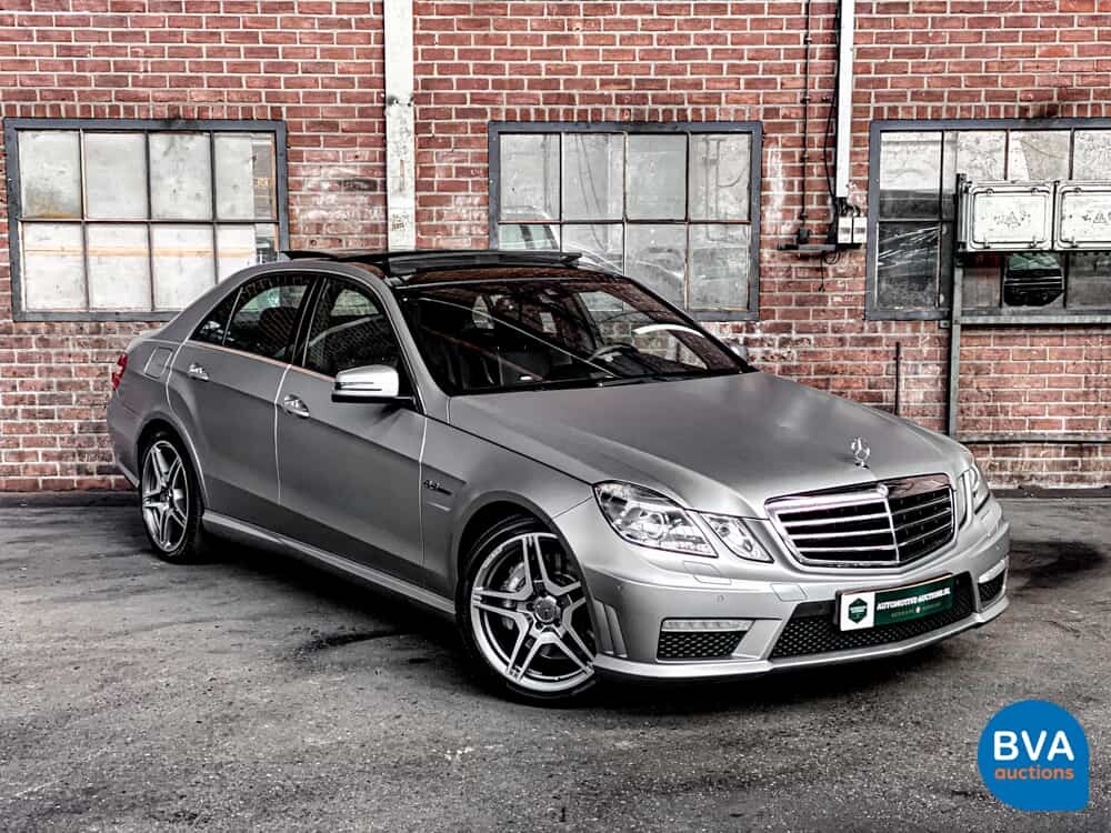 Mercedes-Benz E63 AMG 525pk Limousine E-klasse 2010, -Org NL- 00-KRJ-1