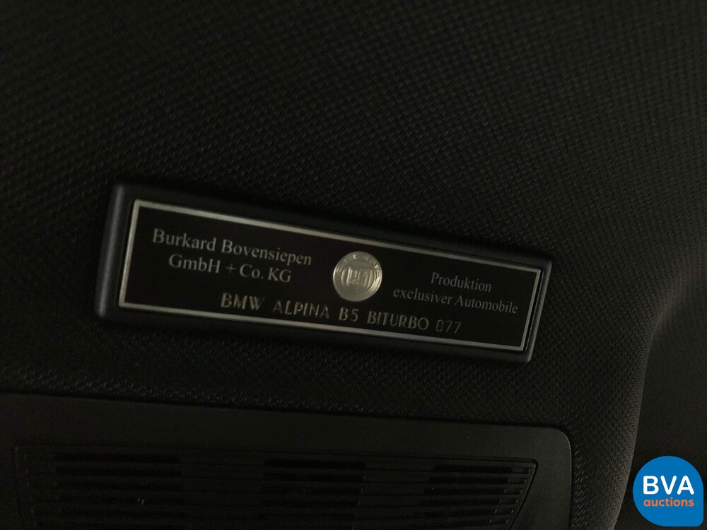 BMW Alpina B5 F10 Triple Black 507pk 700Nm 2011, NL Zulassung.