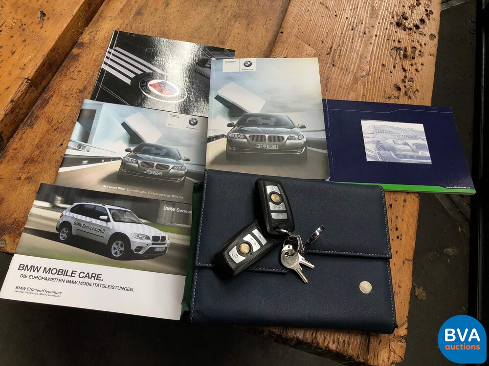 BMW Alpina B5 F10 Triple Black 507pk 700Nm 2011, NL Zulassung.