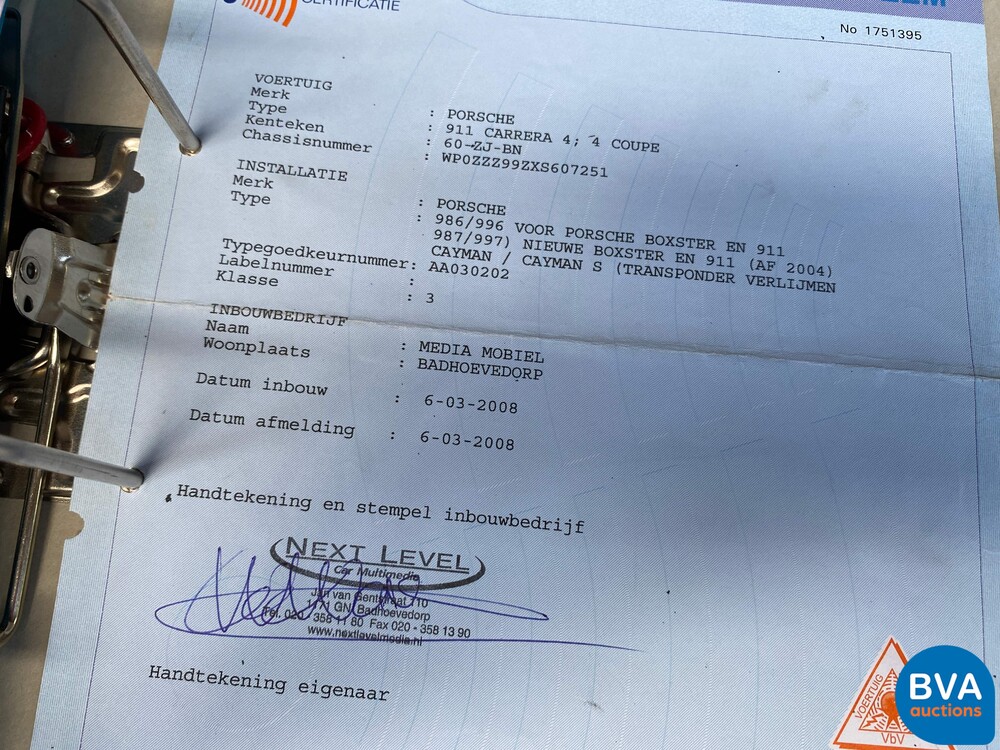 Porsche 911 Coupé Carrera 4 3.4 301 PS 996 1999, 60-ZJ-BN.