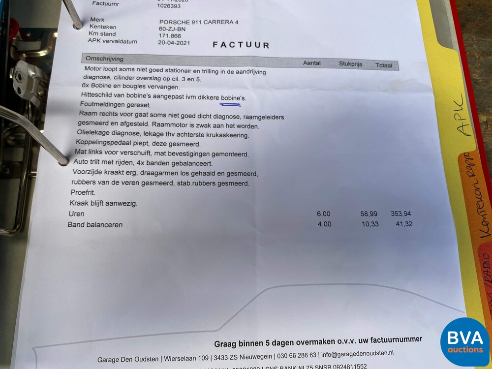 Porsche 911 Coupé Carrera 4 3.4 301 PS 996 1999, 60-ZJ-BN.