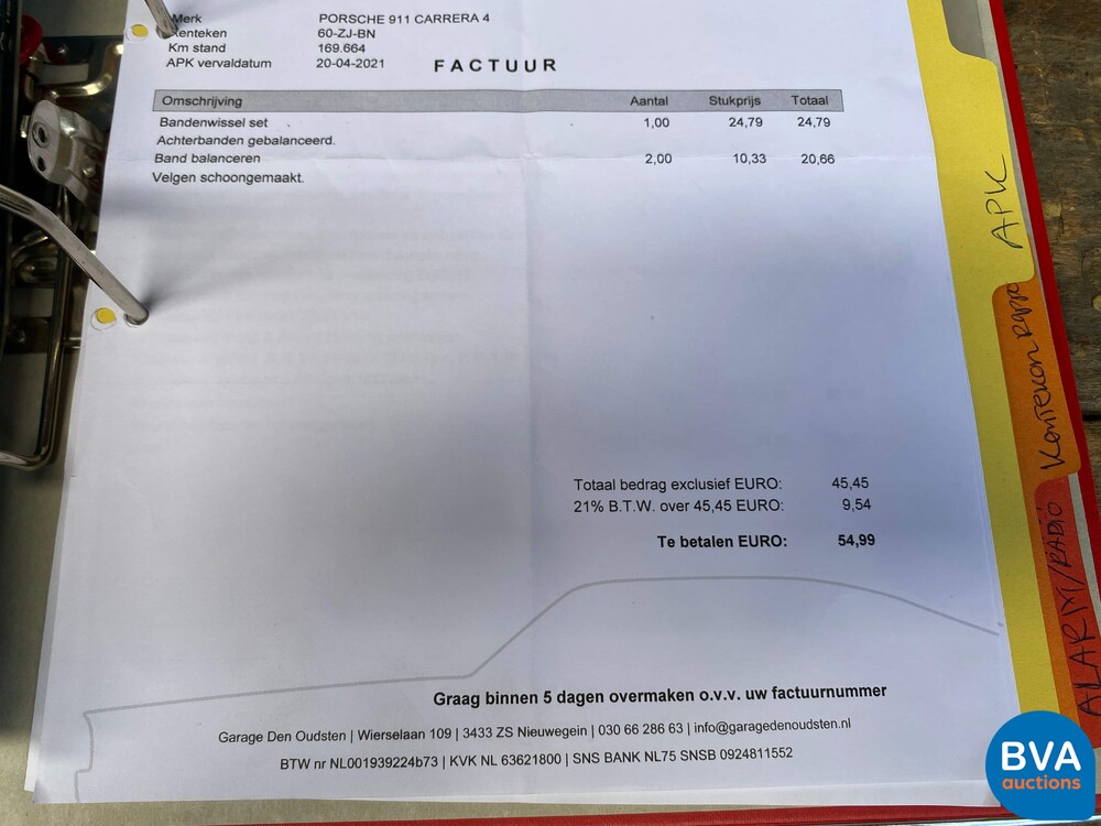 Porsche 911 Coupé Carrera 4 3.4 301 PS 996 1999, 60-ZJ-BN.