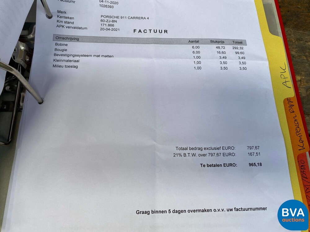 Porsche 911 Coupé Carrera 4 3.4 301 PS 996 1999, 60-ZJ-BN.