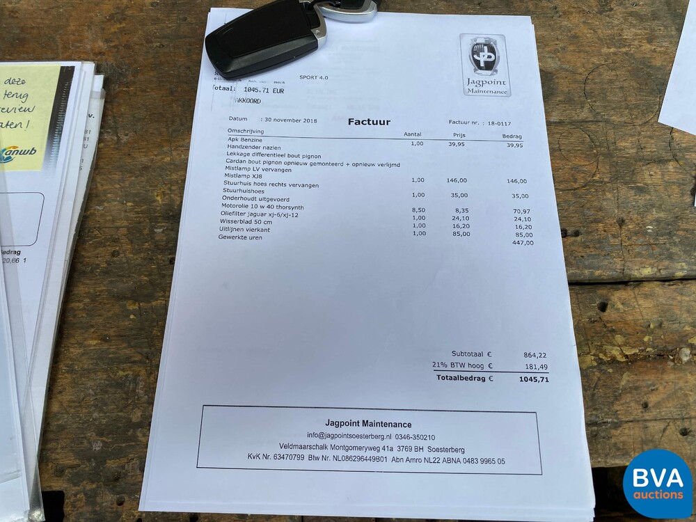 Jaguar XJ 4.0 Sport 241pk -Org.NL- 1996, NP-SB-10