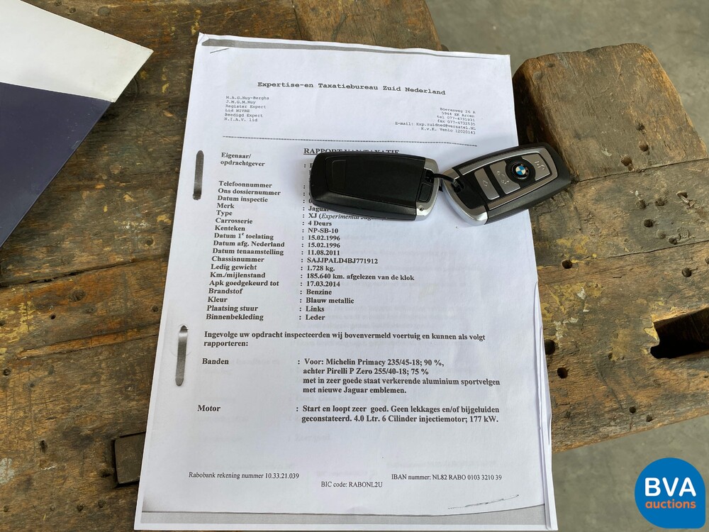 Jaguar XJ 4.0 Sport 241pk -Org.NL- 1996, NP-SB-10