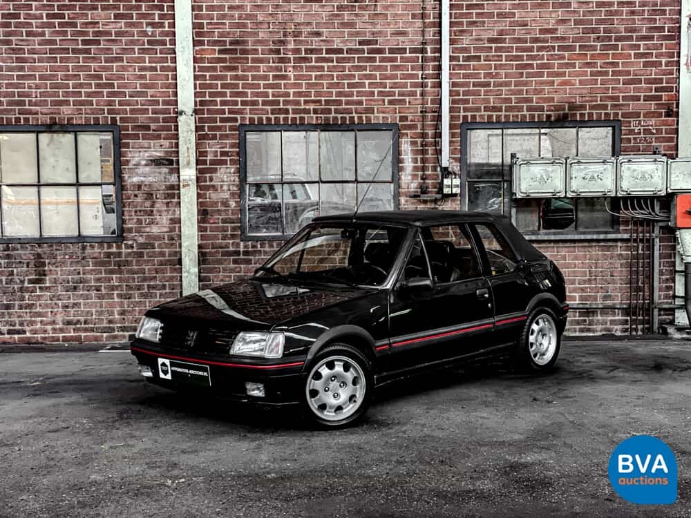 Peugeot 205 1.9 CTI Convertible 102hp 1993, 58-JL-SL.