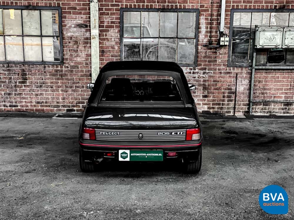 Peugeot 205 1.9 CTI Cabrio 102 PS 1993, 58-JL-SL.