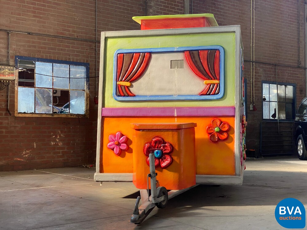 Caravan Carnavalswagen Aanhangwagen