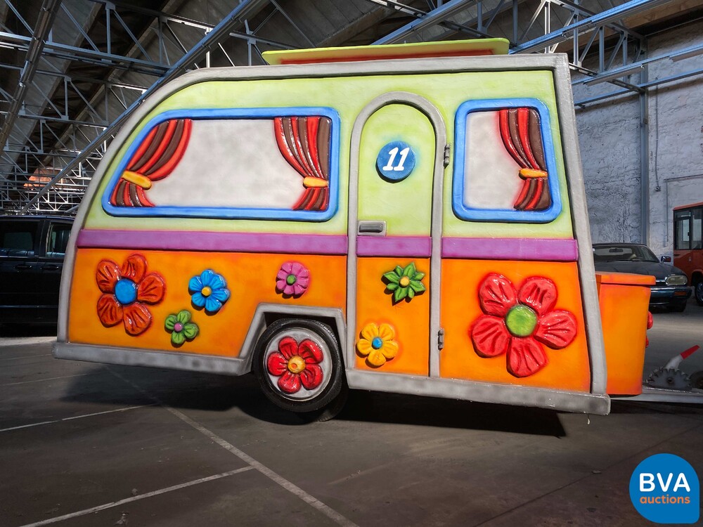 Caravan Carnavalswagen Aanhangwagen
