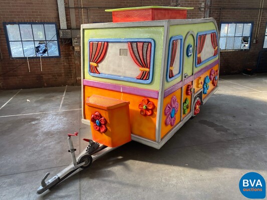 Caravan Carnavalswagen Aanhangwagen