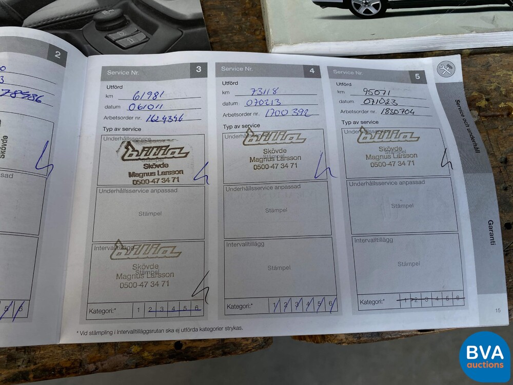 Volvo V50 T5 Five-cylinder 220hp 2005, 83-HVR-8.