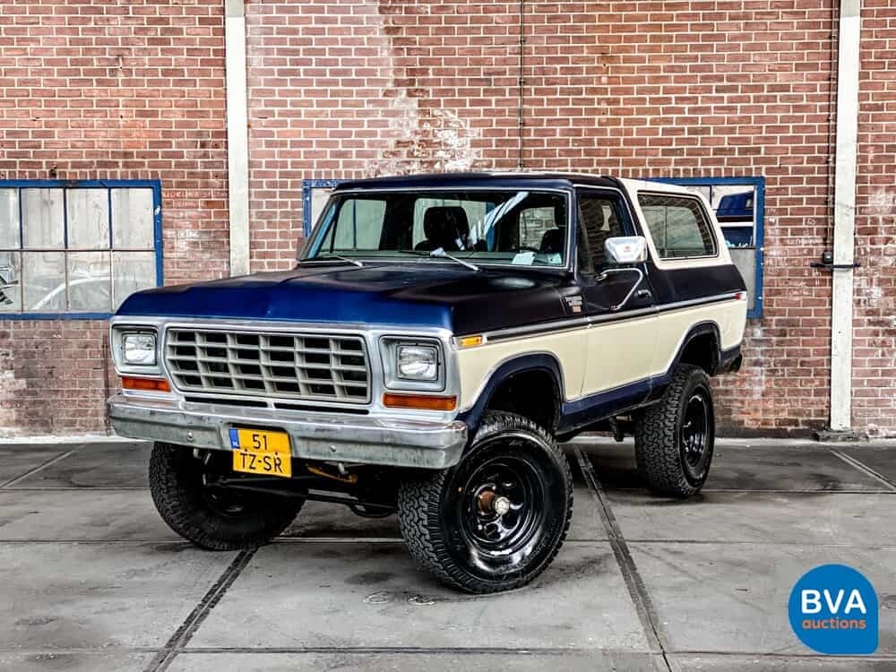 Ford Bronco Ranger 5.8 V8 XLT 4WD 1980, 51-TZ-SR.