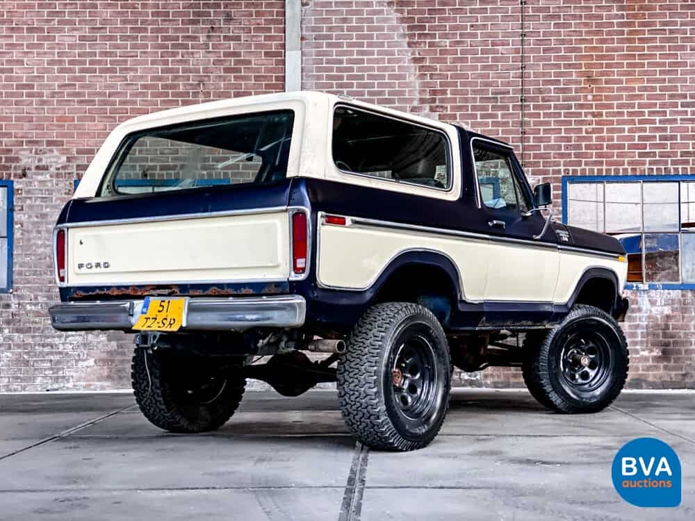 Ford Bronco Ranger 5.8 V8 XLT 4WD 1980, 51-TZ-SR