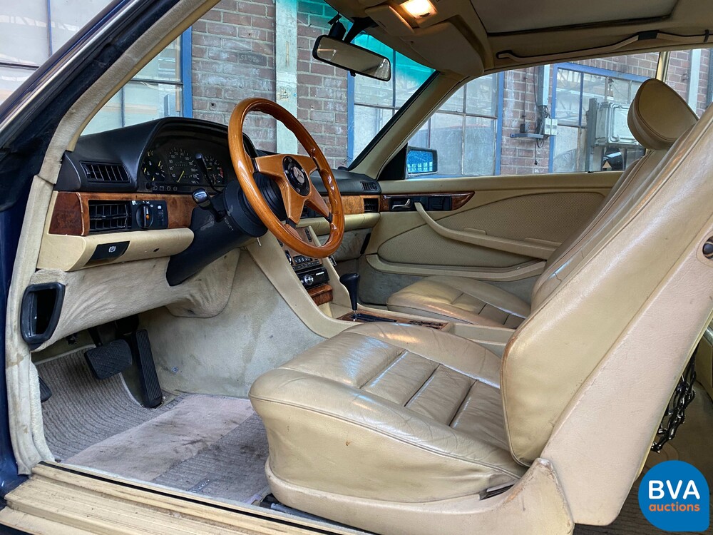 Mercedes-Benz 500SEC S-Klasse Coupe 223pk 1982, 64-ZP-DS