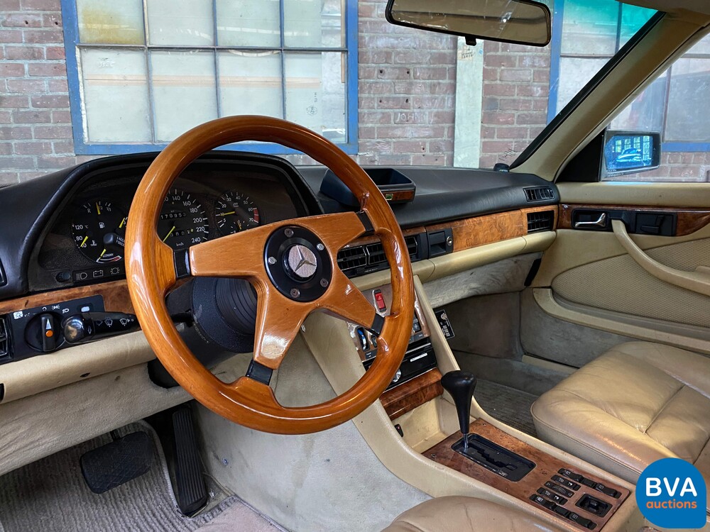 Mercedes-Benz 500SEC S-Klasse Coupe 223pk 1982, 64-ZP-DS