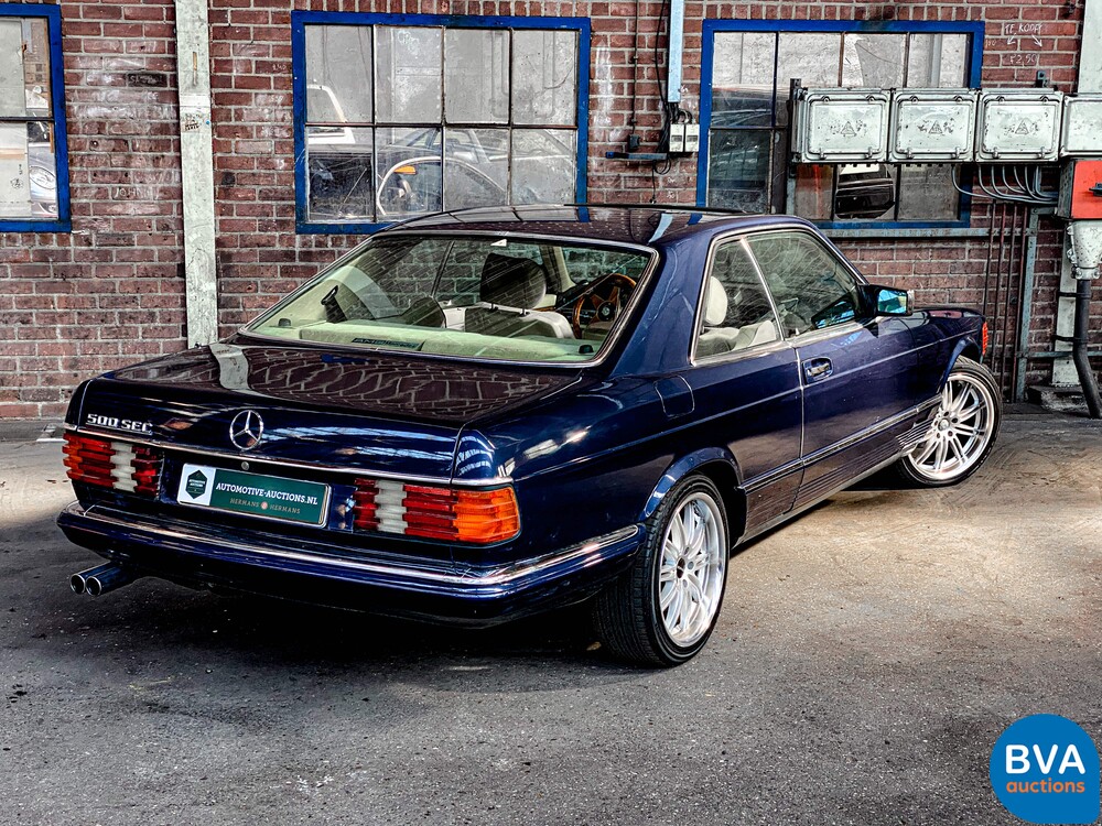 Mercedes-Benz 500SEC S-Klasse Coupe 223pk 1982, 64-ZP-DS